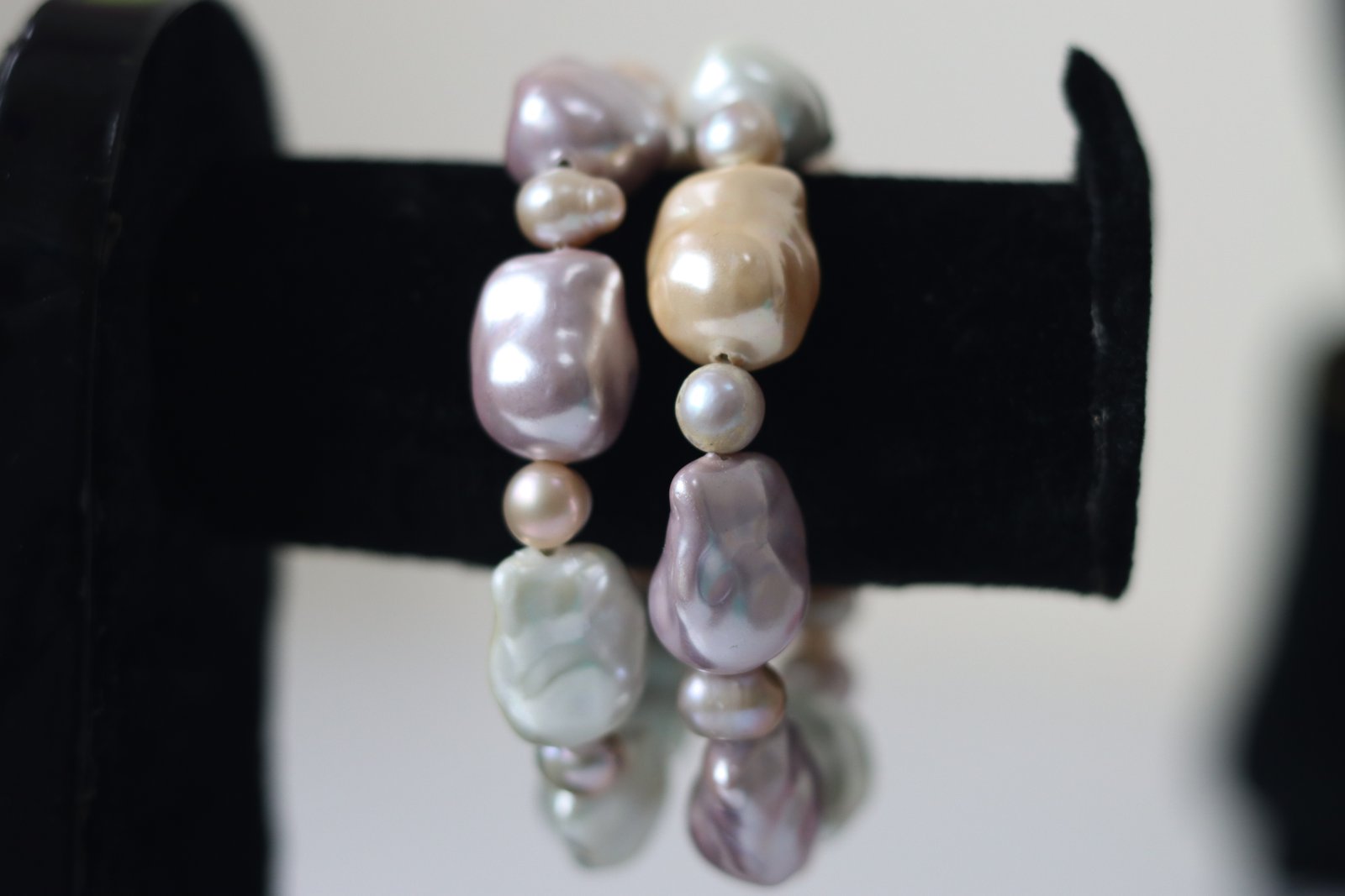 Opulent Pearl Wristlet