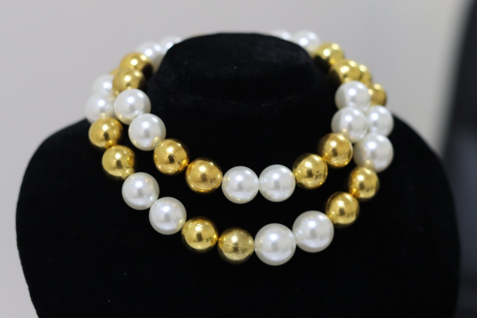 Gold & Pearl Layered Necklace